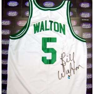  Bill Walton Autographed/Hand Signed Jersey (Home White 