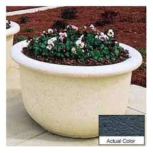   Round Planter   Weatherstone Charcoal 60x42 Patio, Lawn & Garden