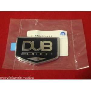   Dodge Charger DUB Edition Nameplate/Emblem, OEM Mopar Automotive