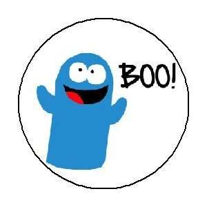 BOO   SILLY MONSTER 1.25 Pinback Button Badge / Pin ~ Halloween Funny 