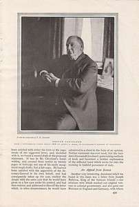 1909 Article President Grover Cleveland Second Cabinet  