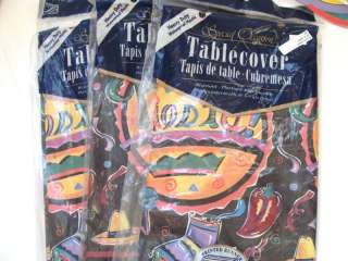 WHOLESALE FIESTA MEXICAN PARTY SUPPLY LOT: INVITATION, BAGS 