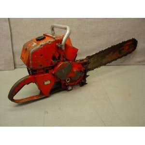  Vintage Homelite 2 Cycle Chainsaw w 25in Blade Everything 