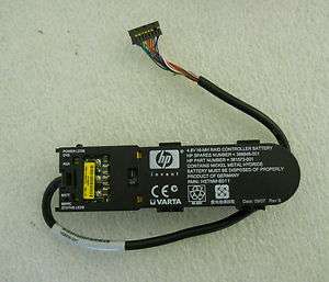 HP 4.8V Ni MH RAID CONTROLLER BATTERY 398648 001 with CABLE  