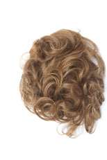 Short Curly Human Hair Clip in Extencions Hair Pieces  