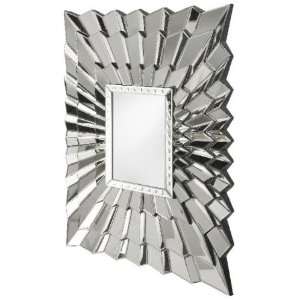  Art Deco Glass Wall Mirror 37x52x2