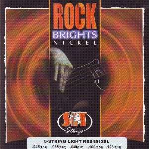   Rock Brights Nickel Long 5 String Light, RB545125L 