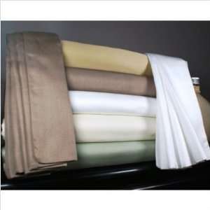  1200 Thread Count Solid Sheet Set Color Ivory, Size King 