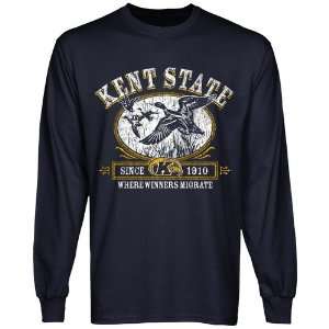   State Golden Flashes Winners Migrate Long Sleeve T Shirt   Navy Blue