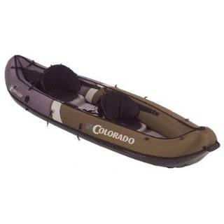 Sevylor Inflatable Colorado Hunting and Fishing Canoe, 2 Person