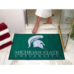   FANMATS 4532 Michigan State University All Star Rug: Furniture & Decor