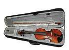 Stravari 4 4 Full Size Student Violin Case 2 Bows  