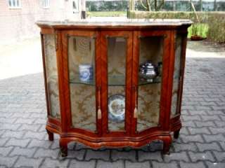 Antique French Louis XVI cabinet/showcase from about 1860.