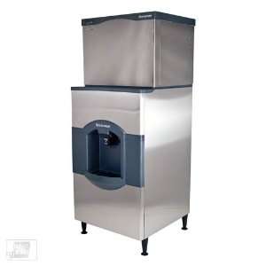   511 Lb Half Size Cube Ice Machine w/ Hotel Dispenser: Kitchen & Dining