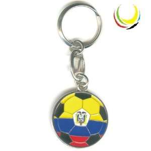  Keychain ECUADOR SOCCER BALL 