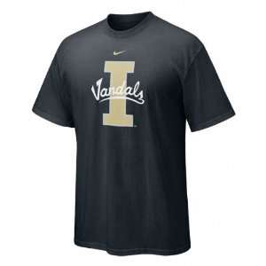  Idaho Vandals Nike Black Classic Logo Tee Sports 