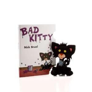  Bad Kitty Hardcover Book with Plush Kitty Character Toys 