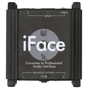  ProCo iFace Portable Audio Player Interface: Electronics