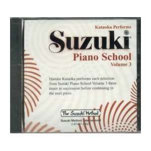  Suzuki Piano School CD, Vol. 3   Kataoka Musical 
