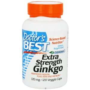  Doctors Best Extra Strength Ginkgo Extract  120 mg, 120 
