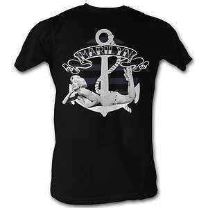 MARILYN MONROE Nautica Anchor Radio Days T Shirt **NEW movie  