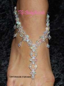 Mardi Gra   Barefoot Sandals   Foot Jewelry