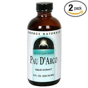  Source Naturals Pau DArco Liquid Extract, 8 Ounce (Pack 