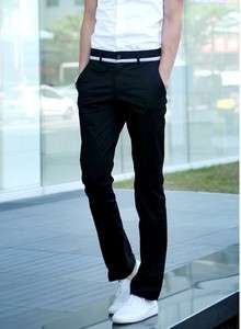 Men Japan Fashion Slim Fit Straight Stylish Pant  