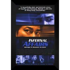 Infernal Affairs 27x40 FRAMED Movie Poster   Style A