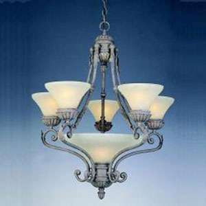  MAX 8945SVSR SIERRA 5+1 LT CHANDELIER by Maxim Lighting 