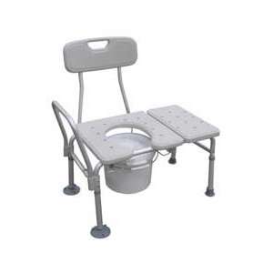  Tool Free Combination Transfer Bench/Commode by Drive 