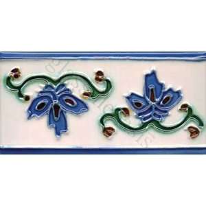  Invierno 3 x 6 Blue 3 x 6 Deco Tiles Glossy Ceramic 