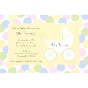   Dot, Custom Personalized Baby Shower Invitation, by Inviting Company