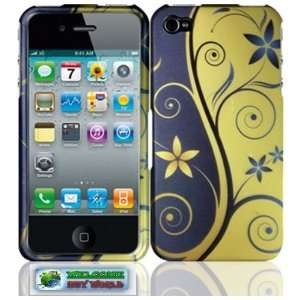 Buy World] for Iphone 4gs 4g Cdma GSM Rubberized Design Cover   Royal 