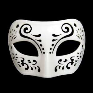  Dream Tale White Venetian Masquerade Mask ~ Mardi Gras 