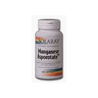  Solaray   Manganese Asporotate, 30 mg, 100 capsules 