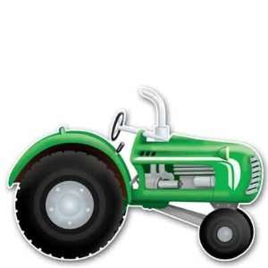  Farm Tractor Small Wall Decal