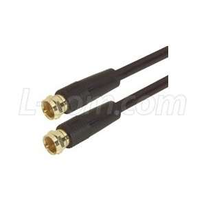  RG59B Coaxial Cable, F Male / Male, 6.0ft Electronics