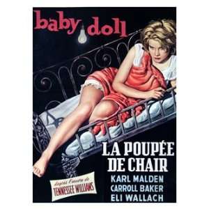  Retro Movie Prints: Baby Doll   Karl Malden Print 