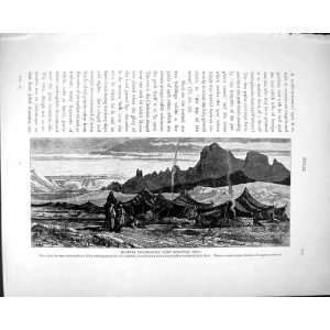   Palestine 1881 Bedawin Wady SebaIyeh Sinai Jebel Musa: Home & Kitchen