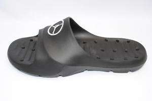 JORDAN CAMP SLIDE 2 Black / White Mens Casual Comfort Slider Sandal 