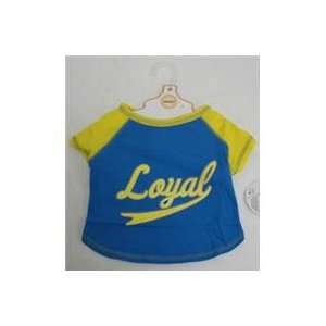  Fashion Pet Loyal Baseball Fan Dog Jersey   X small   Blue 