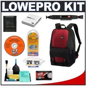  Lowepro Fastpack 250 Backpack Digital SLR Camera Case (Red 