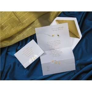  Golden Daisy Tri Fold Wedding Invitations Health 