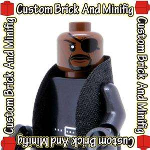 This is your chance to own this amazing Custom Lego® Nick Fury.