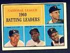 1961 Topps #41 Ldrs  Willie Mays/Roberto Clemente ☻EX/M