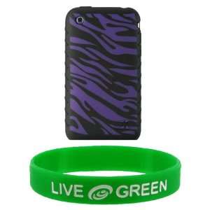   3G (iPhone NOT Included) + Bonus Young Micro   Live Green WristBand