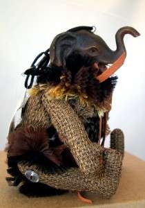 Elephant Katherines Safari Collect Handpaintd Ornament  