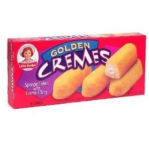  Little Debbie Snacks Golden Cremes, 6 Count Box (Pack of 6 