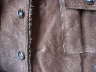 Mens Lakeland Sportswear VTG Leather Winter Coat 40  